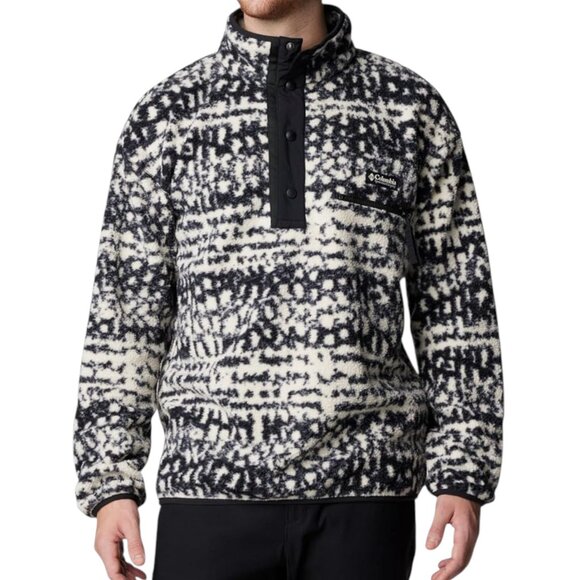 Columbia Helvetia II Printed 1/2-Snap Fleece Jacket Men's Size 2XL Thermal NWT - Picture 1 of 15